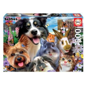 Puzzles 500 Amigos Del Patio Fsc (R)