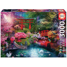 Puzzle Jardín Japonés 3000 Pzs De Educa