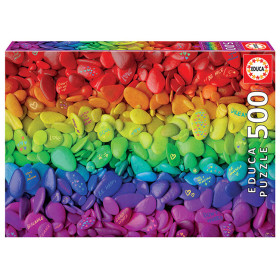 Puzzle Piedras De Colores 500 Pzs De Educa