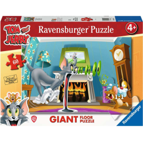 Puzzle Tom Y Jerry Giant Floor 60 Pzs De Ravensburger