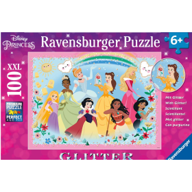 Puzzle Fortes Disney Princesas 100 Pzs Xl De Ravensburger