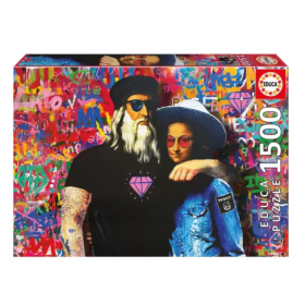 Puzzle Leo Y Lisa Tv Boy 1500 Pzs De Educa