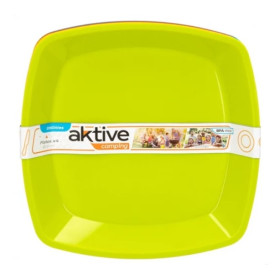 Pack 4 Platos Picnic Colores