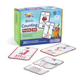 Numberblocks Set de Puzzles Para Aprender a Contar