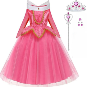 Disfraz Princesa Aurora 6-7 Años De ATTA