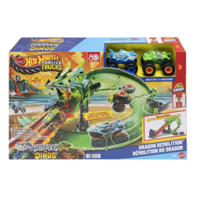 Hot Wheels Pista Destruccion Del Dragon De Mattel