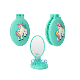 Ylvi Cepillo Plegable Con Unicornio Surtido