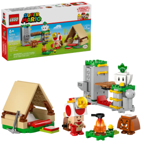 LEGO Super Mario De Acampada Con El Capitán Toad De LEGO