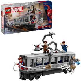 LEGO Marvel Spiderman Vsw Doc Ock Escena Del Tren De LEGO