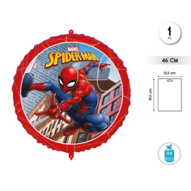 Globo Spiderman Con Cinta Y Peso