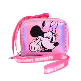Monedero Iridiscente Minnie Back To School De Cerdá