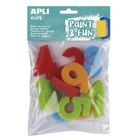 Sellos De Esponja 123 10 Uds
