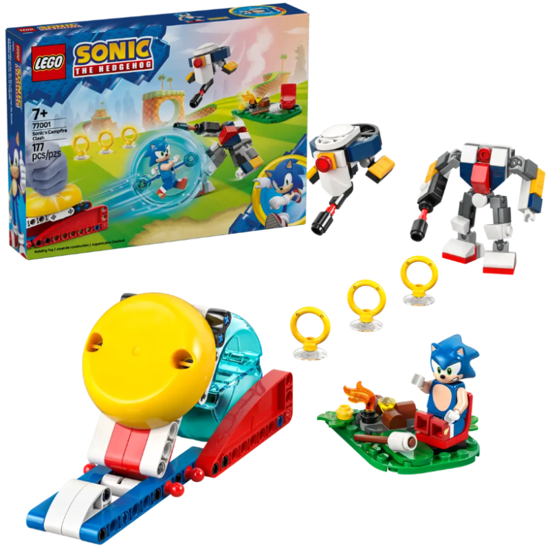 LEGO Batalla De Sonic En La Hoguera De Lego