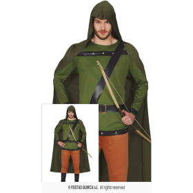 Disfraz Arquero Adulto Talla 48-50 (M) De Guirca
