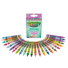 24 Ceras Colours Of Kindness Crayola