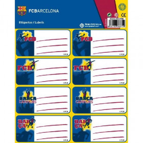 Etiquetas Escolares GR FC Barcelona