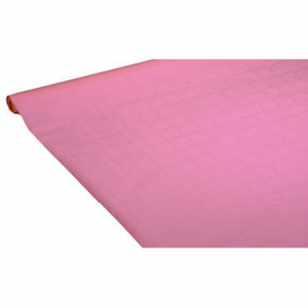 MANTEL DE PAPEL EN ROLLO ROSA 1.2X7 M