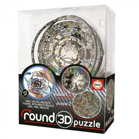 PUZZLE 3D CHARLES FAZZINO ROUND