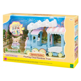 tren arcoiris de las nubes sylvanian