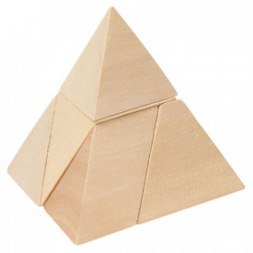 puzzle piramide madera