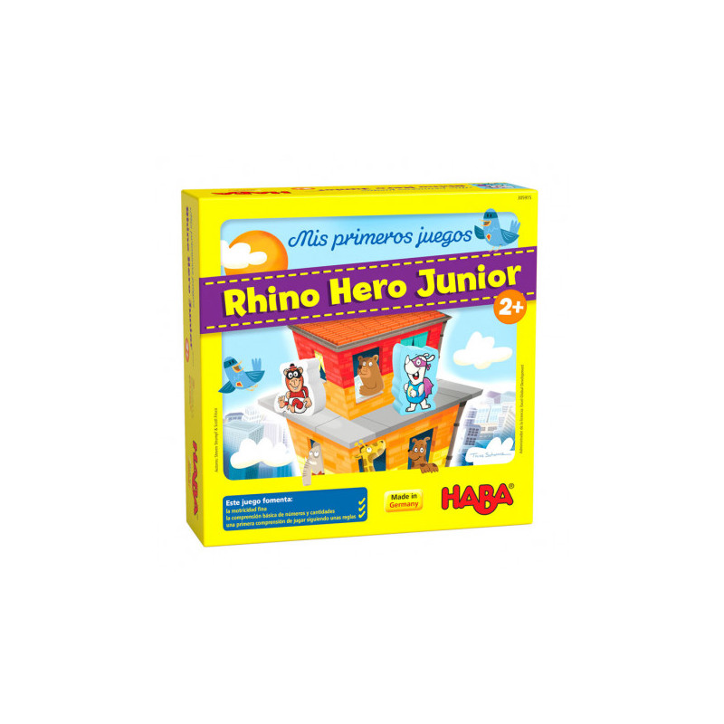 mis primeros juegos rhino hero junior