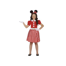DISFRAZ MOUSY PIN UP INF. 7-9 AÑOS