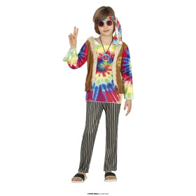 Disfraz Hippie Pantalón 7-9 Años