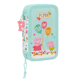 Peppa Pig Plumier Doble Pequeño 28 Piezas