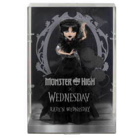 Monster High Wednesday Vestido Raven