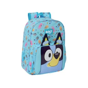 Mochila Infantil Bluey Adaptable a Carro