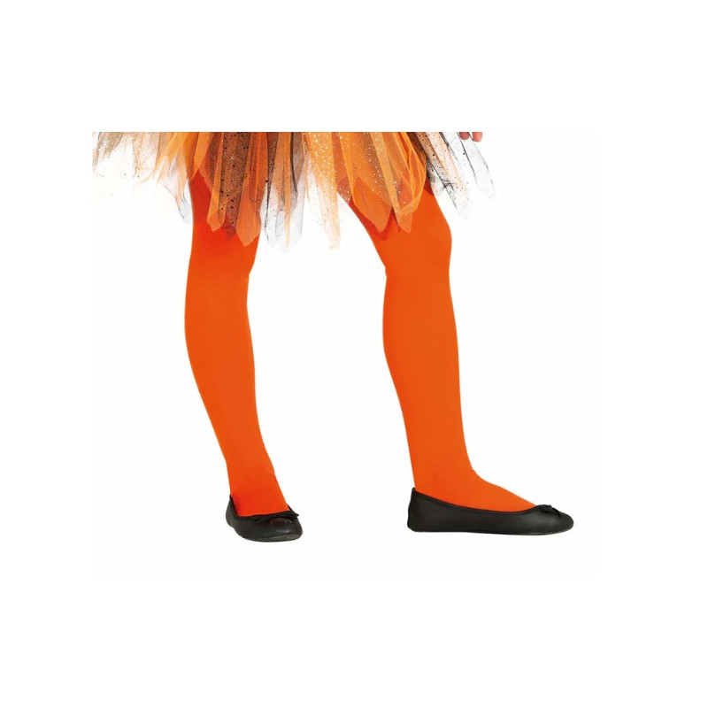 Pantys Naranja 7-12 Años