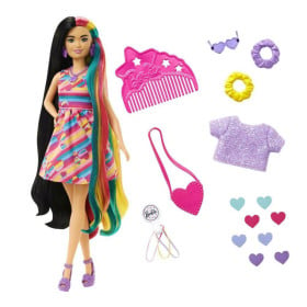 Barbie Totally Pelo Extralargo Corazón