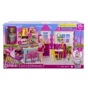 Barbie Restaurante Muñeca Rubia